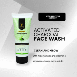 Activated Charcoal Facewash With niacinamide and vitamin C