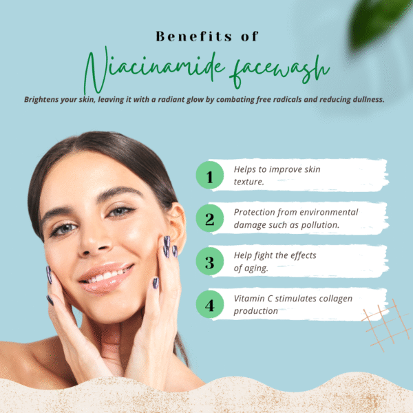Niacinamide Vitamin C Facewash - Image 3
