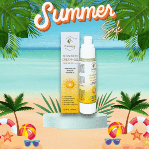 Sunscreen - SPF 60 PA++++ [ Aqua Sunscreen Cream + Gel | Water Resistant | UVA/B protection | No White Cast ] (60 ml)